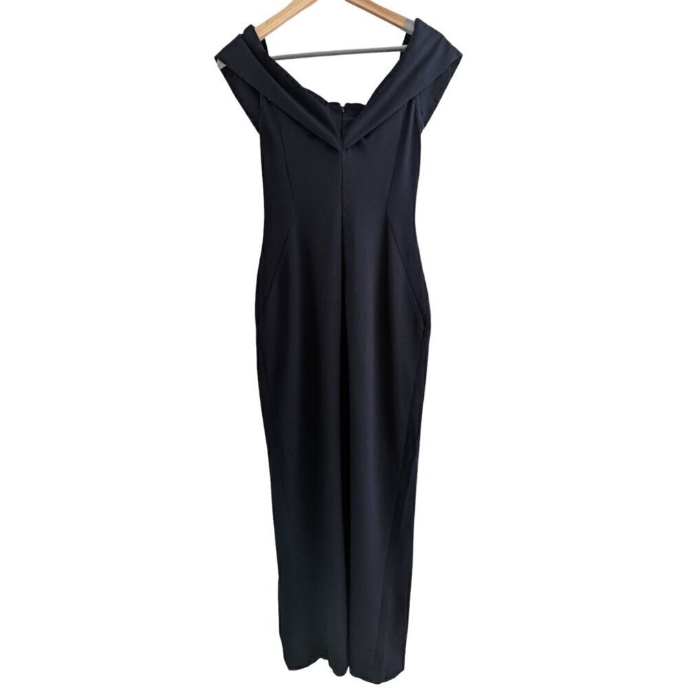 Nicholas Knot Front Off Shoulder Maxi Gown - Picture 6 of 10